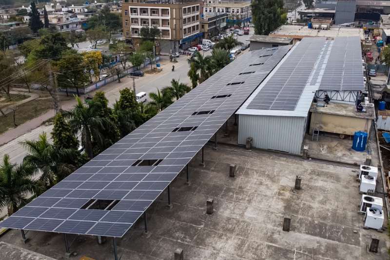 Lahore commercial solar installation
