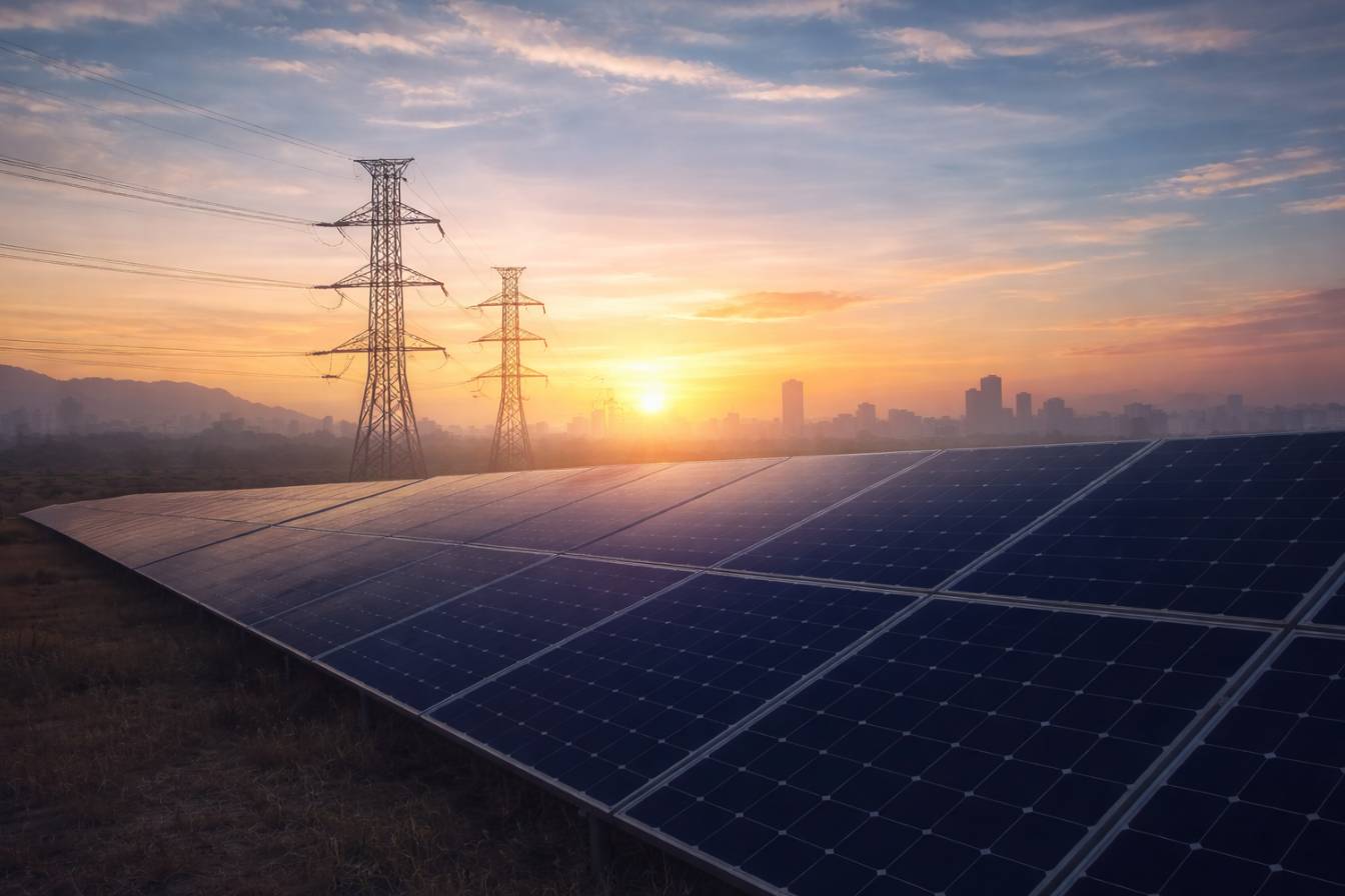 Commercial and industrial solar panel installation on factory rooftop in Islamabad Rawalpindi Punjab