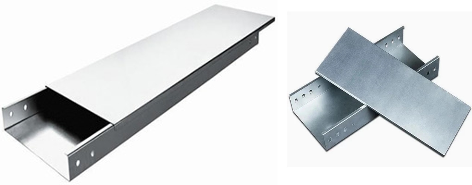Straight solid bottom cable tray Pakistan