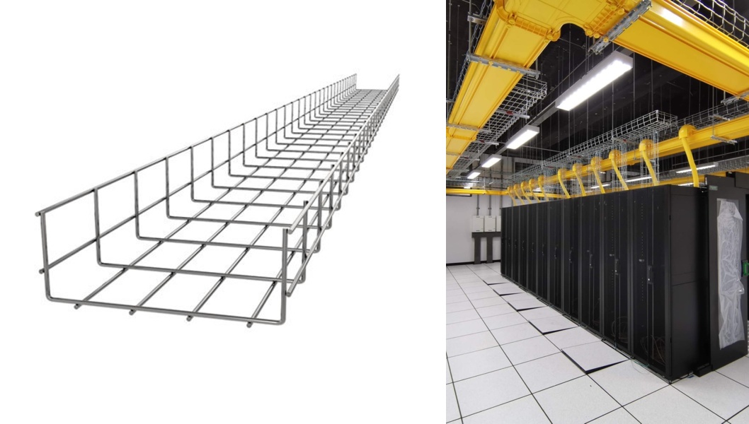 Wire mesh cable tray data centre Pakistan